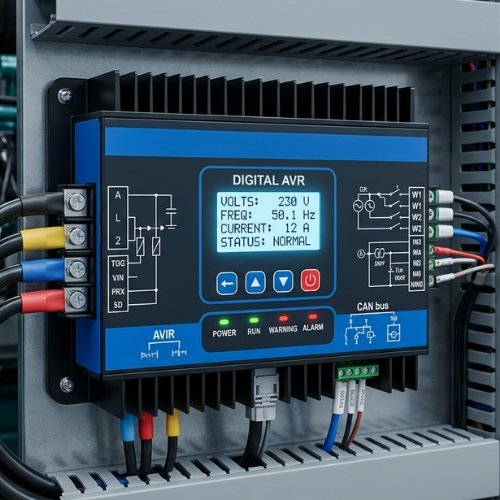 Digital AVR for Alternator 500kVA