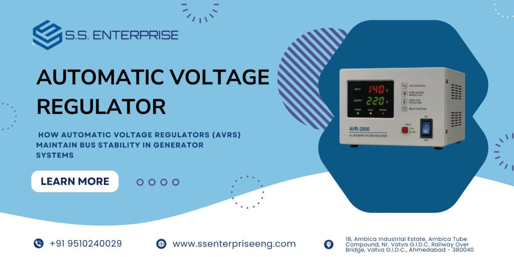 How Automatic Voltage Regulators (AVRs) Maintain Bus Stability in Generator Systems