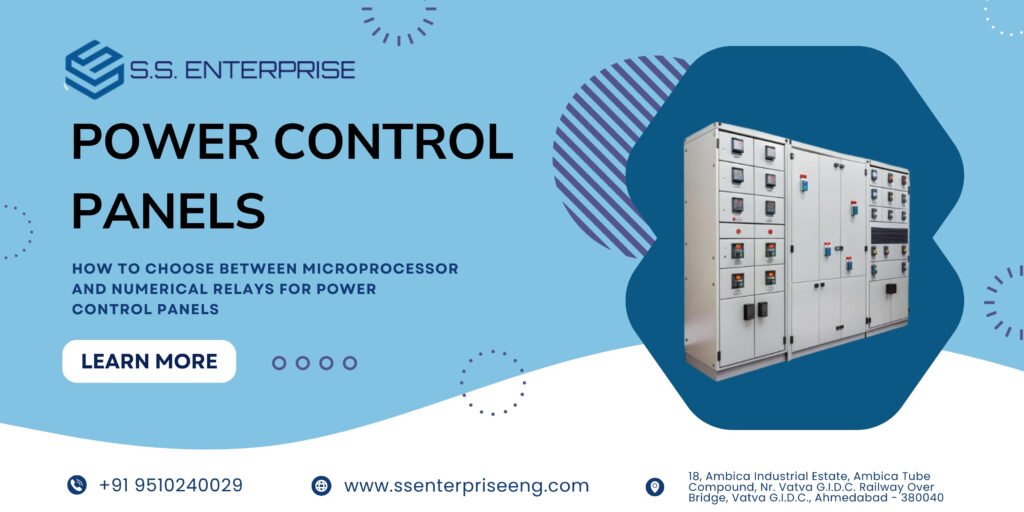 How to Choose Between Microprocessor and Numerical Relays for Power Control Panels