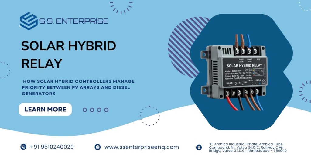 How Solar Hybrid Controllers Manage Priority Between PV Arrays and Diesel Generators